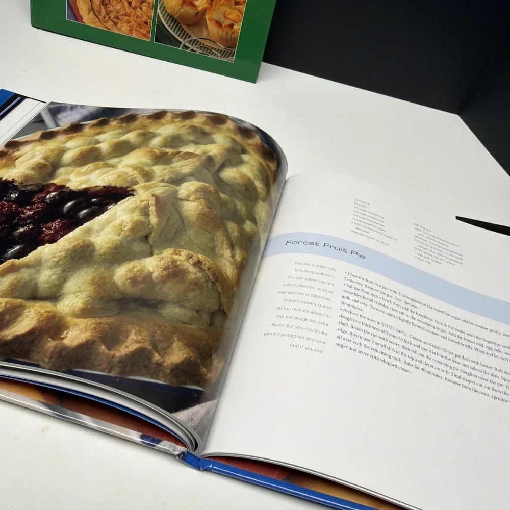 PIES Lot of 3 Pie Cookbooks Recipes Pies, Handheld Pies, Quiches Pies & Tarts